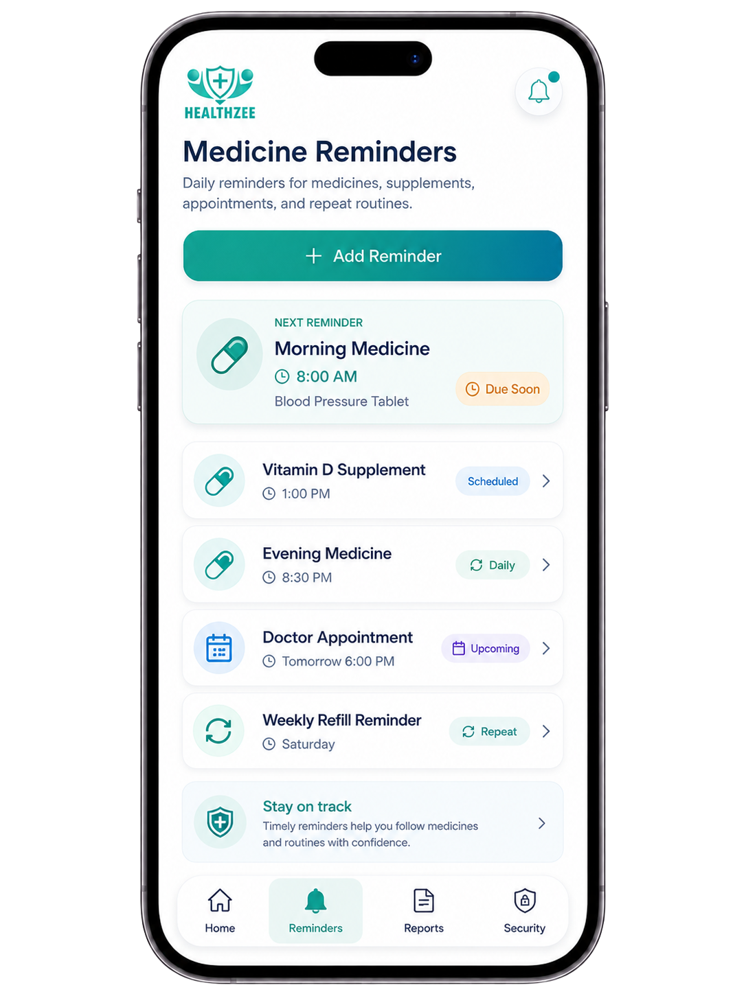 Medicine reminders