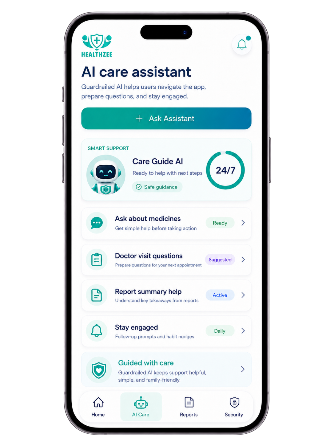 AI care assistant