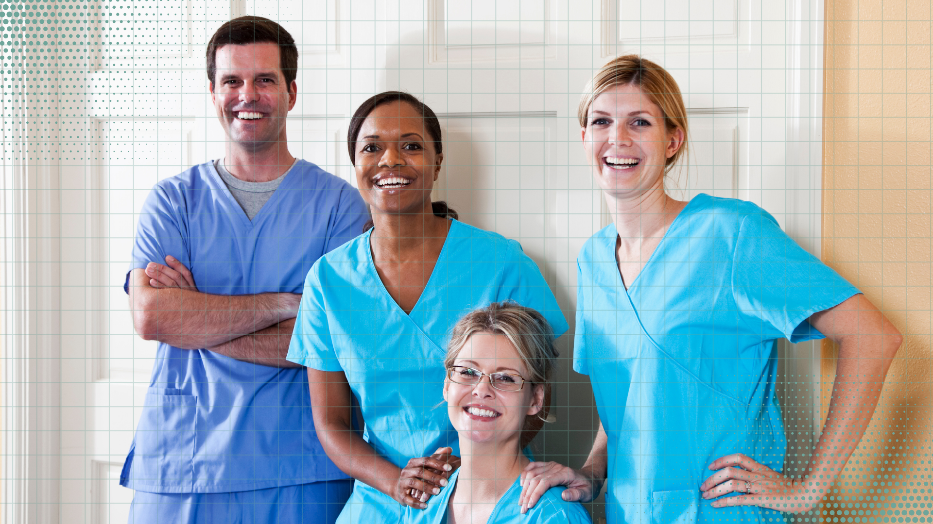 Time-series chart showing message and call trends